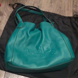 Green Coach Edie Shoulder Bag 31